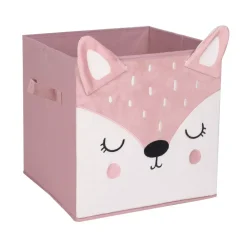 Contenitore portaoggetti bambini (29 x 29 cm) Cerva Rosa