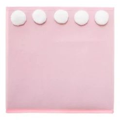 Contenitore portaoggetti bambini (29 x 29 cm) 5 Pon pon Rosa
