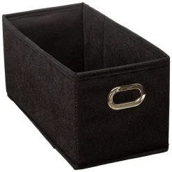 Contenitore portaoggetti (15 x 31 cm) Helena Nero