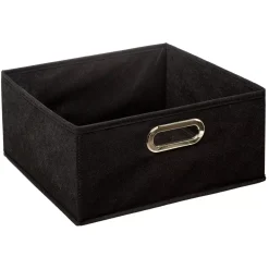 Contenitore portaoggetti (31 x 15 cm) Helena Nero