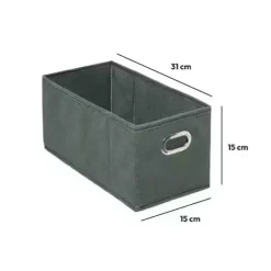 Contenitore portaoggetti (15 x 31 cm) Helena Verde cachi