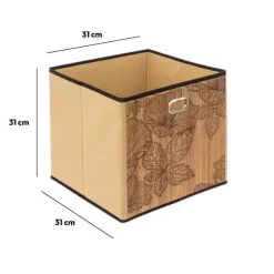 Contenitore (31 x 31 cm) Blackflora Legno