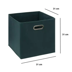 Contenitore (31 x 31 cm) Helena Blu perolio
