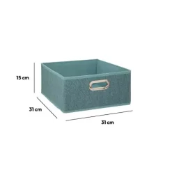 Contenitore ( 31 x 15 cm) Helena Blu perolio