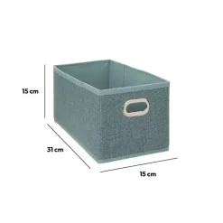Contenitore (15 x 31 cm) Helena Blu perolio