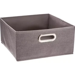 Contenitore (31 x 15 cm) Helena Grigio chiaro