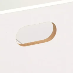 Contenitore (15 x 31 x 15 cm) Mano Bianco