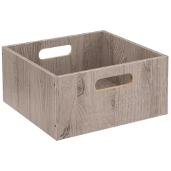 Contenitore (31 x 31 x 15 cm) Mano Grigio
