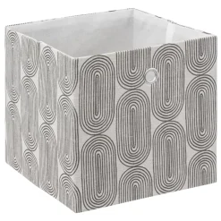 Contenitore (31 x 31 x 31 cm) Rainbow Grigio