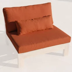 Coperture di cuscino di ricambio per Poltrona Bornéo Terracotta