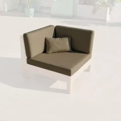 Coperture di cuscino di ricambio per Poltrona angolare Bornéo Marrone sepia