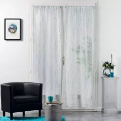 Coppia di tende trasparenti (70 x 200 cm) Filiane Bianco