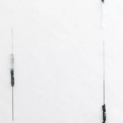 Coppia di tende trasparenti (70 x 240 cm) Chenilla Grigio