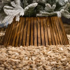 Copri base albero (D57 cm) Paulownia Legno