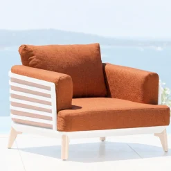 Copricuscini di ricambio per Poltrona Monte Carlo Terracotta