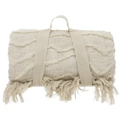 Copriletto cotone (260 x 240 cm) Daisy Beige