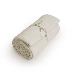 Copriletto cotone (220 x 250 cm) Léa Beige pampa