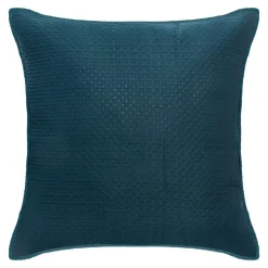 Copriletto e due federe quadrate (240 x 260 cm) Dolce Blu anatra