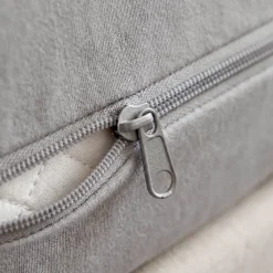 Coprimaterasso integrale (140 cm) Emeline Grigio chiaro