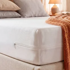 Coprimaterasso integrale anti-cimici del letto (140 cm) Ombeline Bianco
