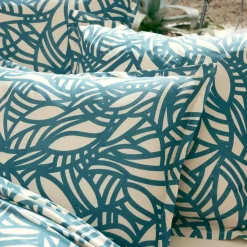 Copripiumino cotone lavato (260 x 240 cm) Serena Blu