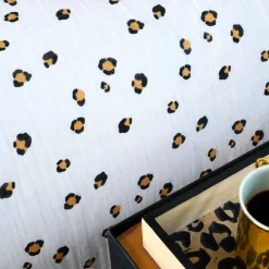 Copripiumino e due federe in doppio cotone (260 x 240 cm) Baguy Marrone