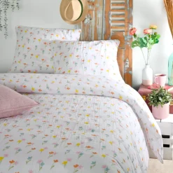 Copripiumino e due federe in doppio cotone (240 x 220 cm) Heloise Multicolore