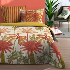 Copripiumino e due federe in cotone (240 x 220 cm) Maota Multicolore