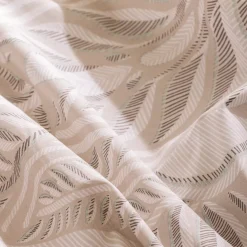 Copripiumino e due federe cotone (260 x 240 cm) Nalh Beige
