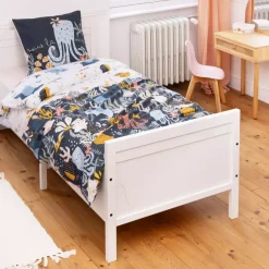 Copripiumino e una federa bambino cotone (140 cm) Octopia Multicolore