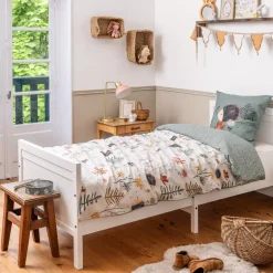 Copripiumino e una federa bambino cotone (140 x 200 cm) Polisson Multicolore
