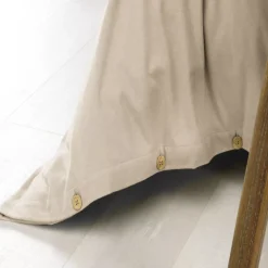 Copripiumino flanella di cotone (140 x 200 cm) Nina Beige