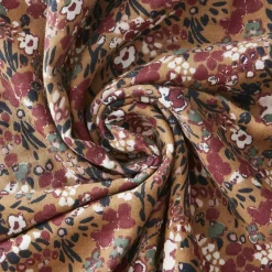Copripiumino garza di cotone (240 cm) Constance Camel