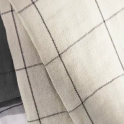 Copripiumino garza di cotone (140 x 200 cm) Gaïa Match Beige