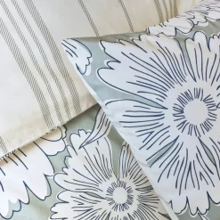 Copripiumino in cotone (140 x 200 cm) Lara Verde