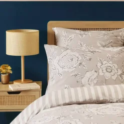 Copripiumino in cotone (140 x 200 cm) Lara Beige