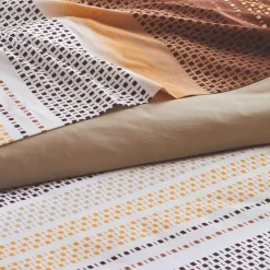 Copripiumino in cotone (280 x 240 cm) Niagara Marrone Castagna