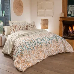 Copripiumino in cotone (300 x 240 cm) Evasion Multicolore