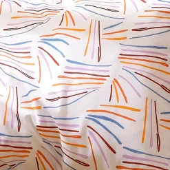 Copripiumino in cotone (260 x 240 cm) Pappagallo Salsa Multicolore