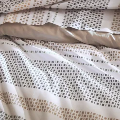 Copripiumino in cotone (260 x 240 cm) Niagara Verde kaki