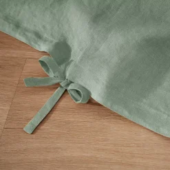 Copripiumino in lino lavato (280 x 240 cm) Louise Eucalyptus