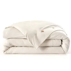 Copripiumino in percalle di cotone (140 x 200 cm) Diane Beige