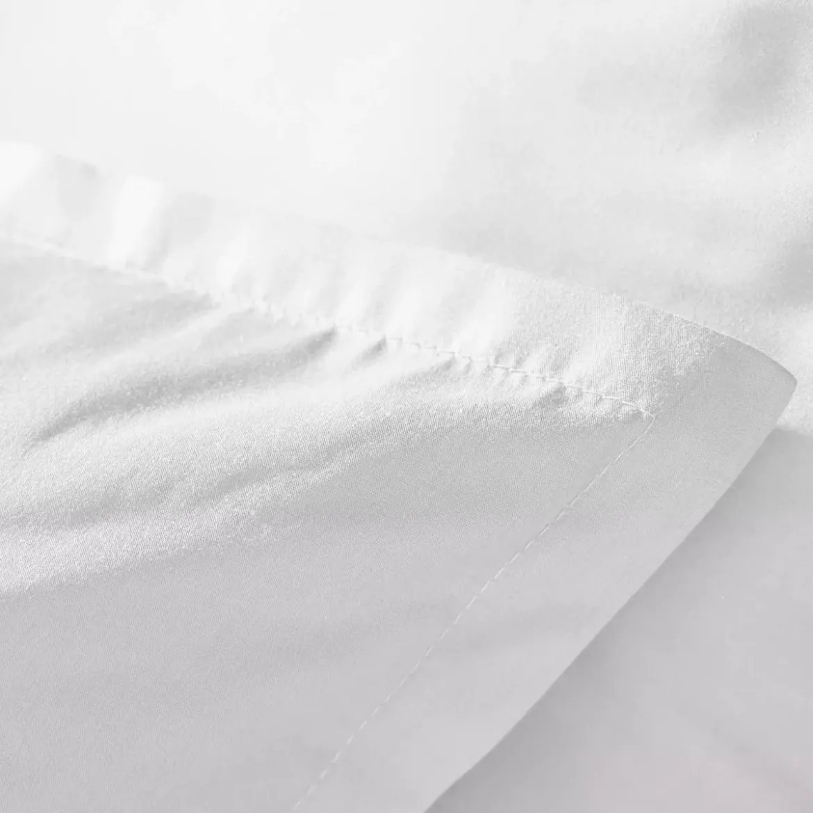 Copripiumino in percalle di cotone (280 x 240 cm) Cali Bianco