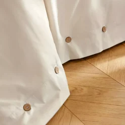 Copripiumino in percalle di cotone (200 x 200 cm) Diane Beige