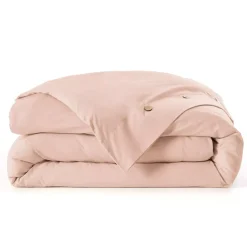 Copripiumino in percalle di cotone (240 x 220 cm) Diane Rose Blush