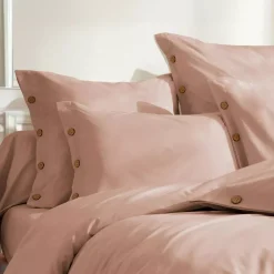 Copripiumino in percalle di cotone (200 x 200 cm) Diane Rose Blush