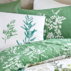 Copripiumino in percalle di cotone (240 x 220 cm) Sylvana Verde