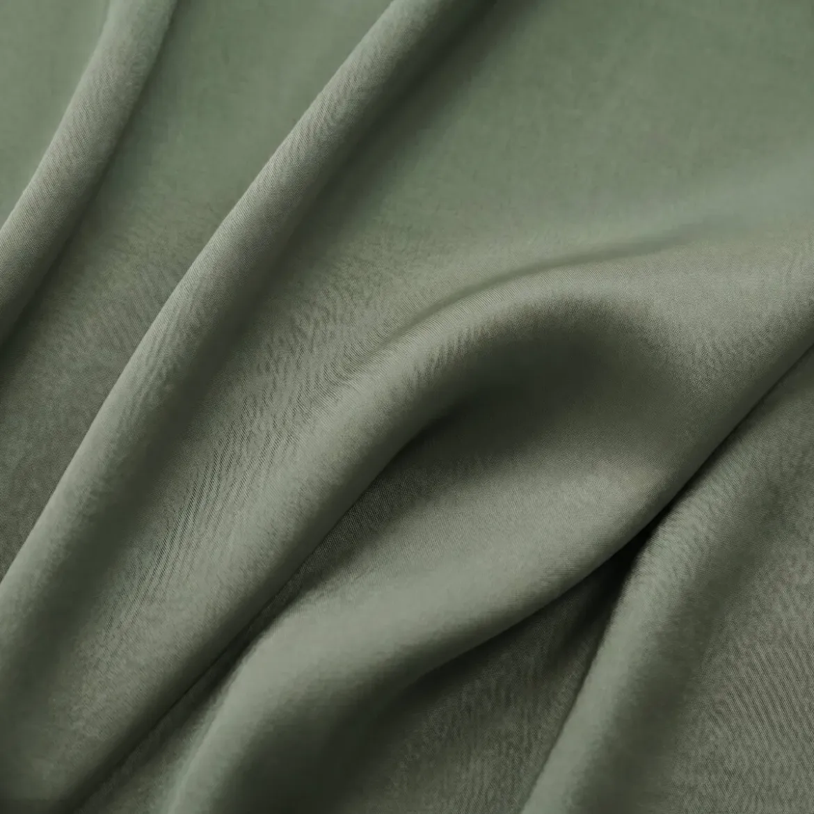 Copripiumino lyocell Tencel™ lavato (260 x 240 cm) Olivia Verde rosmarino