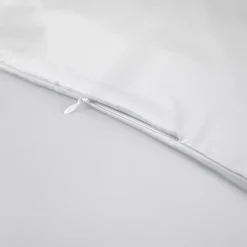 Copripiumino raso di bambù (200 x 200 cm) Sienna Bianco