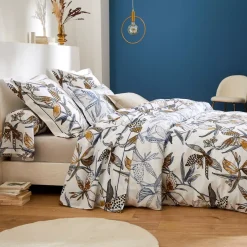 Copripiumino in cotone (280 x 240 cm) Pénélope Blu